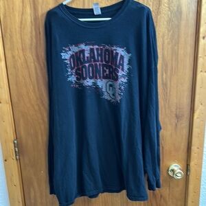 Oklahoma Sooners Black Long Sleeve Shirt